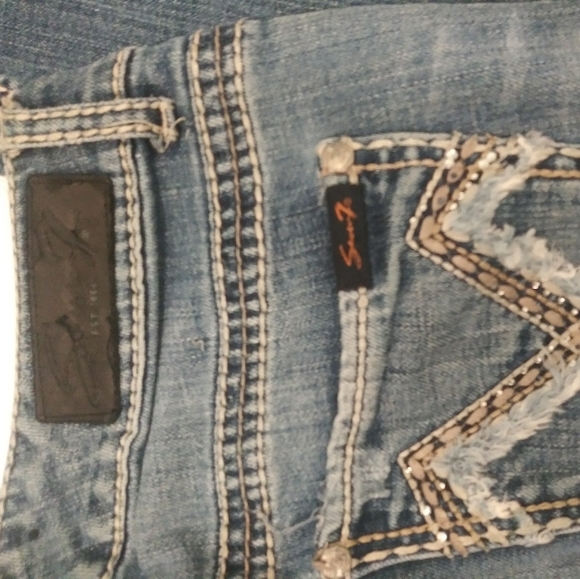 7 for all Mankind Mid Rise Skinny Jeans - Picture 5 of 7